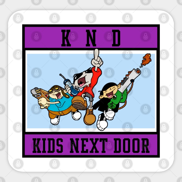 kids next door Sticker by youne street